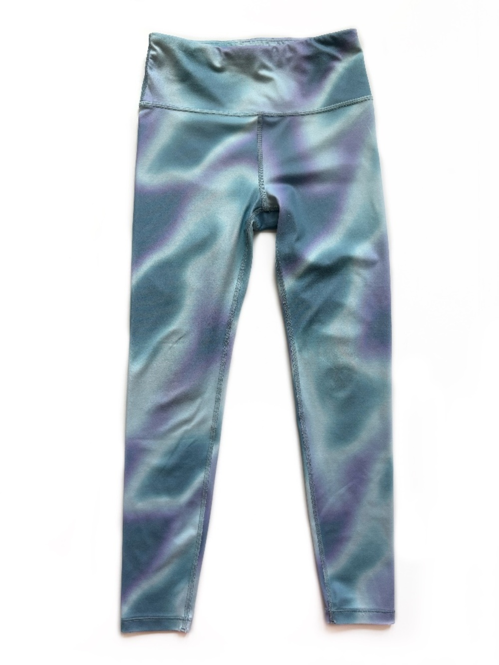 Athleta Girl Chit Chat Leggings- Purple & Blue Tie Dye